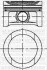 Поршень VW Passat/Golf 1.6 95-04 (81.01mm/STD) 3104307000