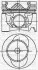 Поршень VW LT 28-35 II/28-46 2.5 TDI 99-06 (81.01mm/STD) 3104338000