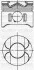 Поршень MB Vito (W639)/Sprinter 906 OM646 2.2CDI (88.00mm/STD) 3104697000