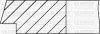 Фото 2 - кільця поршневі Audi 80/100/VW Passat/Golf 1.8-2.8 83-05 (81.51mm/+0.5) (1.5-1.75-3) YENMAK 9109307050 Кільця поршневі Audi 80/100/VW Passat/Golf 1.8-2.8 83-05 (81.51mm/+0.5) (1.5-1.75-3) YENMAK 9109307050 (фото 2)