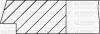 Комплект поршневих кілець (на 1 поршень) (79,25/ +0.25) (1,2/1,5/3,0) OPEL ASTRA F/G 1.6 (4цил.) (C 1.6 NZ, X 16 SZ, X 16 SZR) YENMAK 91-09803-025 (фото 2)