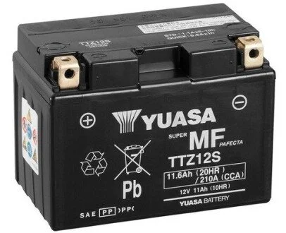 МОТО 12V 11,6Ah MF VRLA Battery AGM) YUASA TTZ12S