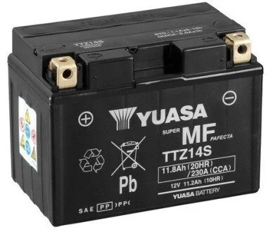 МОТО 12V 11,8Ah MF VRLA Battery AGM) YUASA TTZ14S