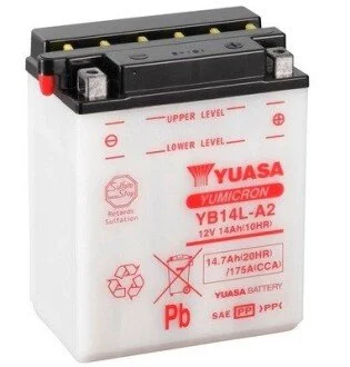 МОТО 12V 14,7Ah YuMicron Battery (співзаряджень)) YUASA YB14L-A2
