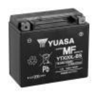 МОТО 12V 18,9Ah MF VRLA Battery (сухозаряжений) YUASA YTX20L-BS