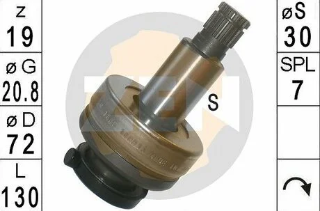 Бендікс стартера ZEN ZN1806