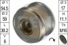 Шкив генератора инерционный ZN5450