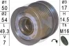 Шкив генератора инерционный ZN5581