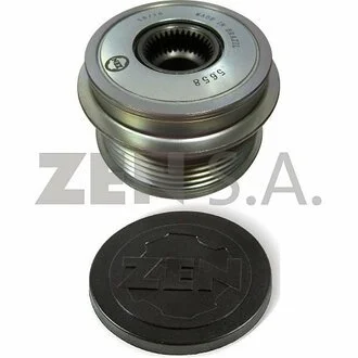 Шкив генератора инерционный ZEN ZN5658 (фото 1)