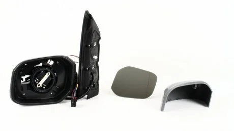 Зеркало заднего вида (электро с подогревом, складыв.) под покраску, L 15- Zilbermann 02657