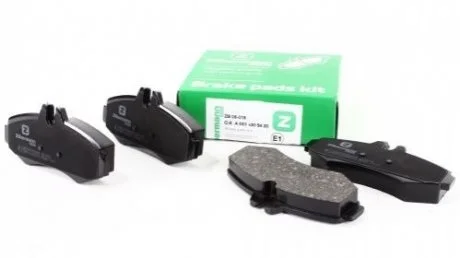 Колодки тормозные Zilbermann 08016