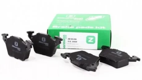 Колодки тормозные Zilbermann 08026