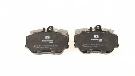 Колодки гальмівні дискові передні, комплект Zilbermann 08134 (фото 1)
