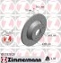 Диск тормозной Coat Z ZIMMERMANN 100332820 (фото 7)