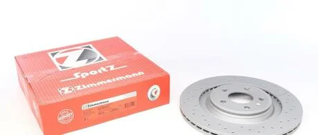 Диск гальмівний 100.3334.52 ZIMMERMANN 100333452