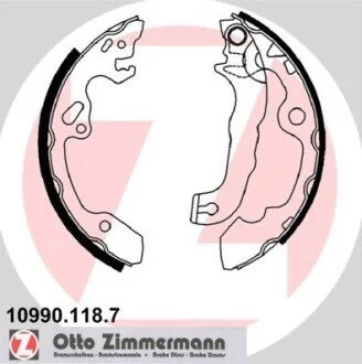 Гальмiвнi колодки барабаннi ZIMMERMANN 109901187