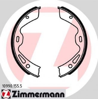 Колодки гальмівні барабанні (комплект 4 шт) ZIMMERMANN 109901555