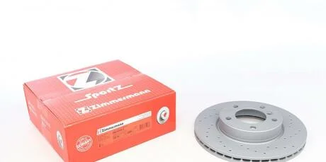 Гальмiвнi диски ZIMMERMANN 150126952