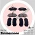 Гальмiвнi колодки дисковi ZIMMERMANN 202611901 (фото 1)