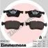 Колодки тормозные ZIMMERMANN 205561701 (фото 1)