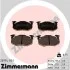 Гальмiвнi колодки дисковi ZIMMERMANN 209741101 (фото 1)