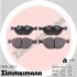 Гальмiвнi колодки дисковi ZIMMERMANN 214842051 (фото 1)