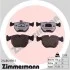 Колодки тормозные дисковые передние ZIMMERMANN 21486.990.1 (фото 1)