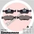 Гальмiвнi колодки дисковi ZIMMERMANN 218621801 (фото 1)