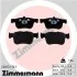 Колодки тормозные дисковые передние ZIMMERMANN 22813.170.1 (фото 1)