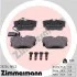 Гальмiвнi колодки дисковi ZIMMERMANN 232241652 (фото 1)
