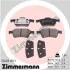 Гальмiвнi колодки дисковi ZIMMERMANN 234821651 (фото 1)