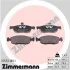 Гальмiвнi колодки дисковi ZIMMERMANN 235521801 (фото 1)