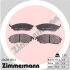 Гальмiвнi колодки дисковi ZIMMERMANN 236981701 (фото 1)