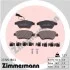Гальмiвнi колодки дисковi з аксесуарами ZIMMERMANN 237051802 (фото 1)