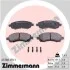 Гальмiвнi колодки дисковi ZIMMERMANN 237801701 (фото 1)