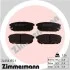 Гальмiвнi колодки дисковi ZIMMERMANN 240581551 (фото 1)