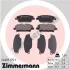 Гальмiвнi колодки дисковi ZIMMERMANN 240871751 (фото 1)