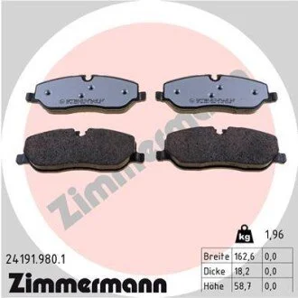 Автозапчастина ZIMMERMANN 241919801