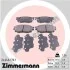 Гальмiвнi колодки дисковi переднi ZIMMERMANN 24246.170.1 (фото 1)