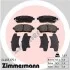 Гальмівні колодки ZIMMERMANN 242831751 (фото 1)