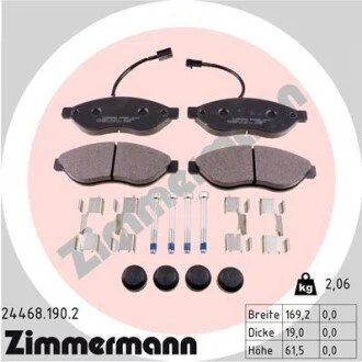 Автозапчасть ZIMMERMANN 244681902