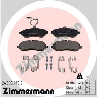 Автозапчасть ZIMMERMANN 245951852