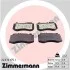 Гальмiвнi колодки дисковi ZIMMERMANN 249761751 (фото 1)