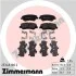 Дисковые тормозные колодки ZIMMERMANN 253481802 (фото 1)