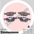 Гальмiвнi колодки дисковi переднi ZIMMERMANN 25804.170.1 (фото 1)