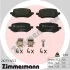 KLOCKI HAMULC. FORD PUMA 19- TYŁ 262731452