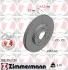 Диск тормозной Honda CR-V до 2006г., FR-V, Stream ZIMMERMANN 280316720 (фото 1)