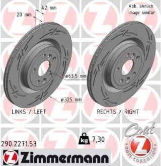 Автозапчасть ZIMMERMANN 290227153