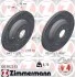 TARCZA HAM./TY┼ü/ KIA STINGER 2.0D 17- ZIMMERMANN 320382253 (фото 1)