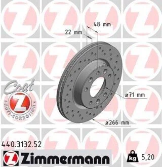 Автозапчасть ZIMMERMANN 440313252